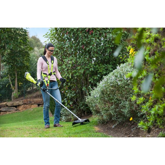 Ryobi Garden trimmer battery ONE+ OBC1820B 18V 20cm knife/line 30cm ergo belts Vertebrae 4.7kg without battery and charger, фото , зображення 5 | SNABZHENIE.com.ua Ryobi Garden trimmer battery ONE+ OBC1820B 18V 20cm knife/line 30cm ergo belts Vertebrae 4.7kg without battery and charger, фото , зображення 5 | SNABZHENIE.com.ua