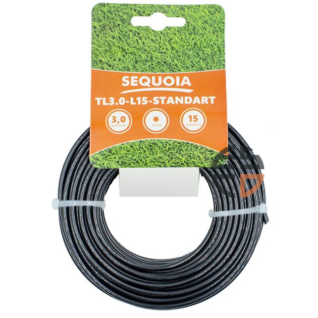Косильная леска SEQUOIA TL3.0-L15 стандартная 15 м, фото  | SNABZHENIE.com.ua