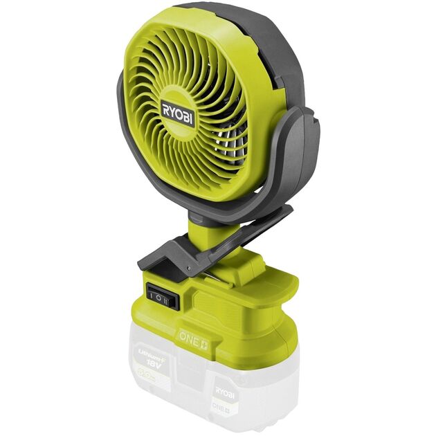 Вентилятор акумуляторний Ryobi ONE+ RCF18-0 18В 3400об·хв 2 швидкості поворотний 0.4кг без АКБ та ЗП, фото  | SNABZHENIE.com.ua