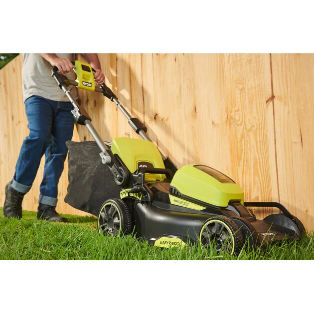 Газонокосарка акумуляторна Ryobi Max Power RY36LM40A-140 36В акб 1х4А·год 40см 50л 25-75мм 18.6кг, фото , зображення 8 | SNABZHENIE.com.ua Газонокосарка акумуляторна Ryobi Max Power RY36LM40A-140 36В акб 1х4А·год 40см 50л 25-75мм 18.6кг, фото , зображення 8 | SNABZHENIE.com.ua