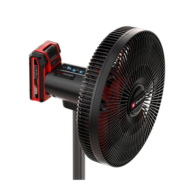 Вентилятор акумуляторний Einhell GC-CF 18/110 Li - Solo, PXC, 18В, безщітковий, підлоговий, діам. 320 мм, 15 км/год, 3 режими, таймер, 3.4 кг (без АКБ і ЗП), фото , изображение 6 | SNABZHENIE.com.ua Вентилятор акумуляторний Einhell GC-CF 18/110 Li - Solo, PXC, 18В, безщітковий, підлоговий, діам. 320 мм, 15 км/год, 3 режими, таймер, 3.4 кг (без АКБ і ЗП), фото , изображение 6 | SNABZHENIE.com.ua