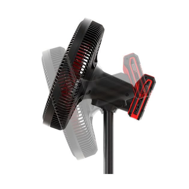 Вентилятор акумуляторний Einhell GC-CF 18/110 Li - Solo, PXC, 18В, безщітковий, підлоговий, діам. 320 мм, 15 км/год, 3 режими, таймер, 3.4 кг (без АКБ і ЗП), фото , изображение 7 | SNABZHENIE.com.ua Вентилятор акумуляторний Einhell GC-CF 18/110 Li - Solo, PXC, 18В, безщітковий, підлоговий, діам. 320 мм, 15 км/год, 3 режими, таймер, 3.4 кг (без АКБ і ЗП), фото , изображение 7 | SNABZHENIE.com.ua