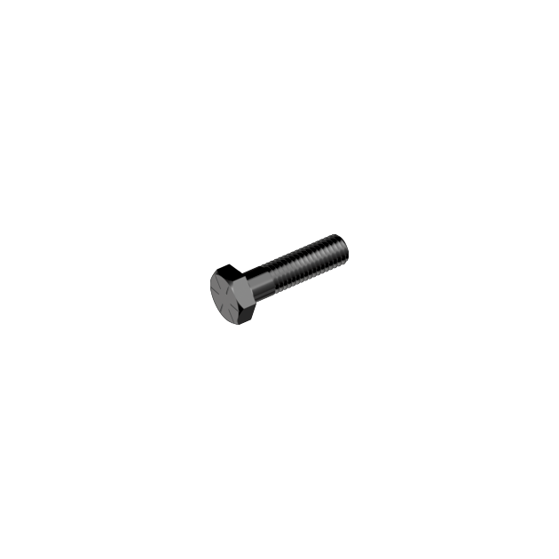 Болт 5/16"-18x1 3/4" (45 мм) UNC Gr8(10.9) бп (~din 931)ASME B 18.2.1 HHCB/HCS, фото  | SNABZHENIE.com.ua