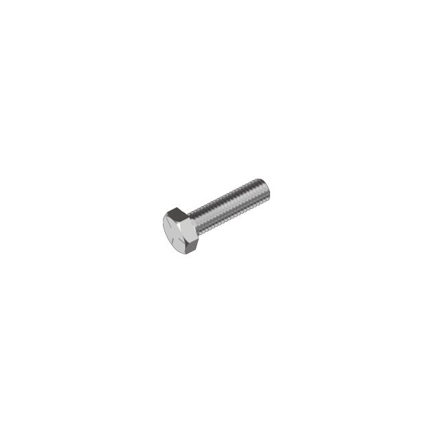 Болт 5/16"-18x1/2" (13 мм) UNC Gr5(8.8) цб (~din 933)ASME B 18.2.1 HHCB/HCS, фото  | SNABZHENIE.com.ua