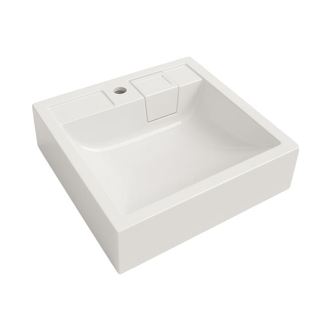 Раковина на стиральную машину Qtap Arvin 595x595x115 мм, White QTARV2365WHI48575, фото  | SNABZHENIE.com.ua