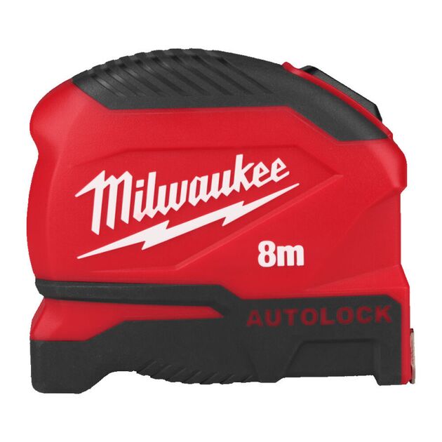 Рулетка AUTOLOCK MILWAUKEE (Gen 2), 8м (25мм), фото  | SNABZHENIE.com.ua