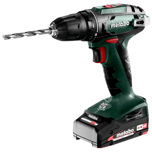 Шуруповерт 18V BS 18 Metabo (602207560), фото  | SNABZHENIE.com.ua