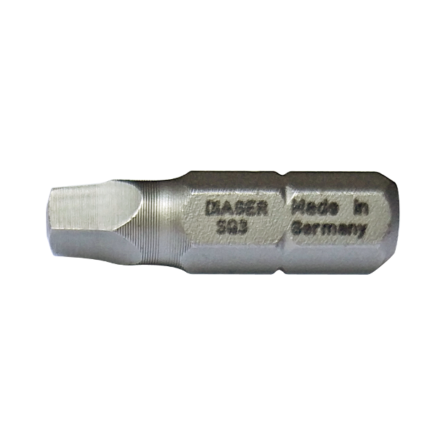 DIAGER Біта SQ 0 25мм квадратна, фото  | SNABZHENIE.com.ua