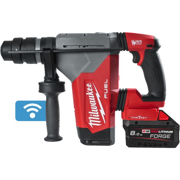 Перфоратор аккумуляторный бесщёточный SDS-PLUS MILWAUKEE M18 ONEFHPX-802X (5,0Дж)(ЗУ+2Х8Ач+HDкейс), фото  | SNABZHENIE.com.ua