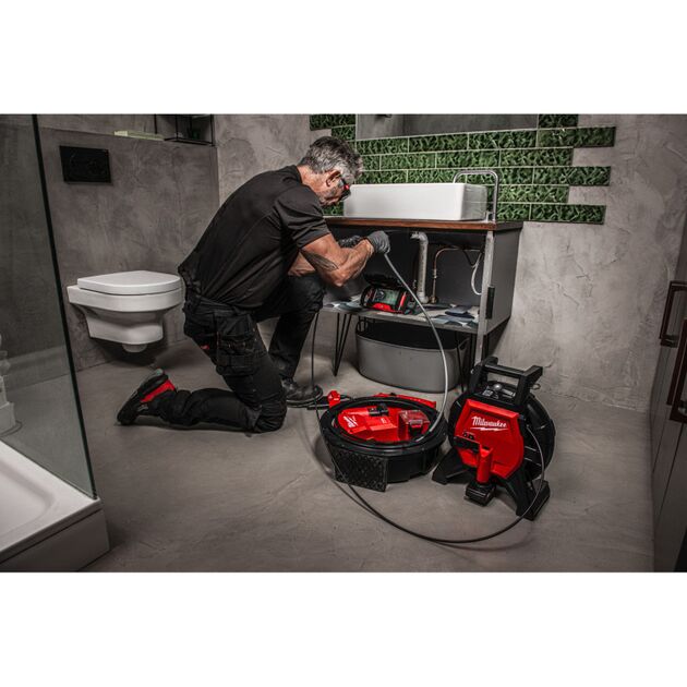 Машина прочистная аккумуляторная MILWAUKEE M12 HSFSM-0 (5м), фото , изображение 4 | SNABZHENIE.com.ua Машина прочистная аккумуляторная MILWAUKEE M12 HSFSM-0 (5м), фото , изображение 4 | SNABZHENIE.com.ua