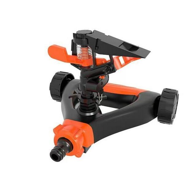 Ороситель для полива MASTERTOOL импульсный ½" 3 режима 12 м 310 м² на колесиках 92-9363, фото  | SNABZHENIE.com.ua