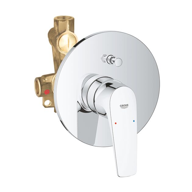Смеситель скрытого монтажа для ванны Grohe Start Flow 29117000, фото  | SNABZHENIE.com.ua