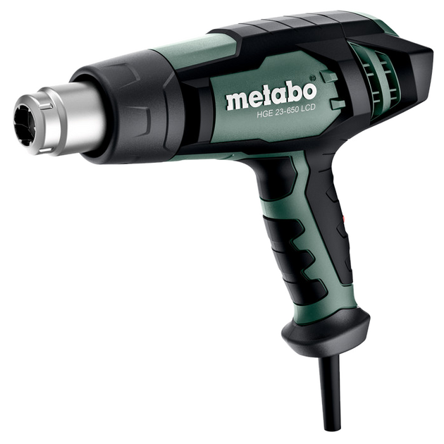 Пістолет гар.пов. 2300W HGE 23-650 LCD Metabo (603065000), фото  | SNABZHENIE.com.ua