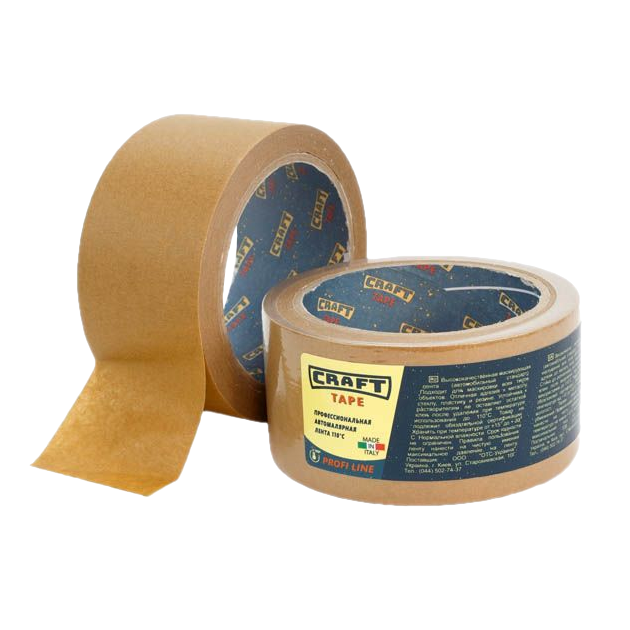 Стрічка автомалярна 50мм*25м MNC5025 CRAFT TAPE, фото  | SNABZHENIE.com.ua