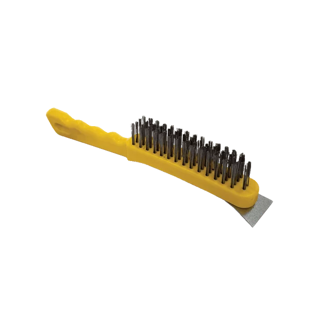 Щітка пластик.ручка зі шкребком NovoTools, фото  | SNABZHENIE.com.ua