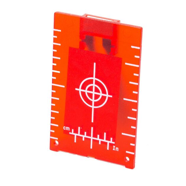Цель магнитная для лазерного уровня MASTERTOOL 65х100 мм 30-0910, фото  | SNABZHENIE.com.ua