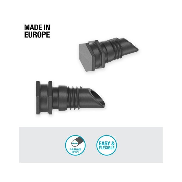 Заглушка Gardena Micro-Drip-System для шлангов 4,6 мм (3/16") 10 шт, фото , зображення 2 | SNABZHENIE.com.ua Заглушка Gardena Micro-Drip-System для шлангов 4,6 мм (3/16") 10 шт, фото , зображення 2 | SNABZHENIE.com.ua