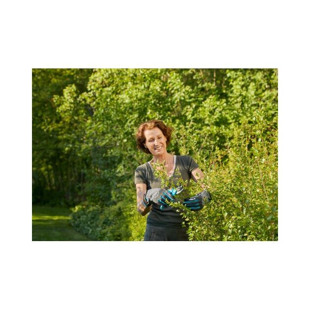 Перчатки для работ с кустарниками Gardena Oeko-Tex® 8/M, фото , зображення 6 | SNABZHENIE.com.ua Перчатки для работ с кустарниками Gardena Oeko-Tex® 8/M, фото , зображення 6 | SNABZHENIE.com.ua