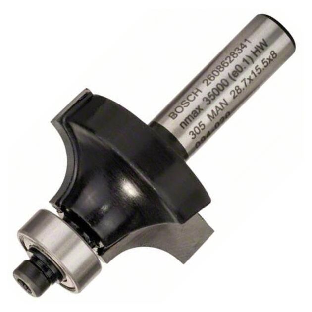 Фреза карнизна Bosch Professional Std S8 R8 L15.2, фото , зображення 2 | SNABZHENIE.com.ua