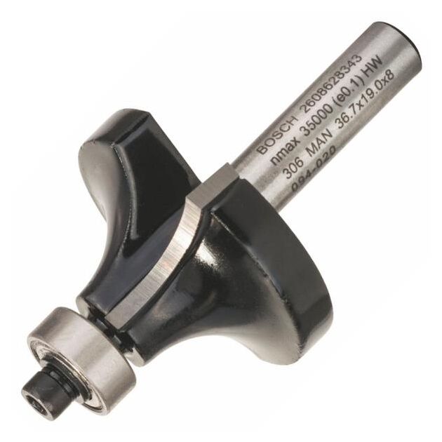 Фреза карнизна Bosch Professional Std S8 R12 L19, фото  | SNABZHENIE.com.ua