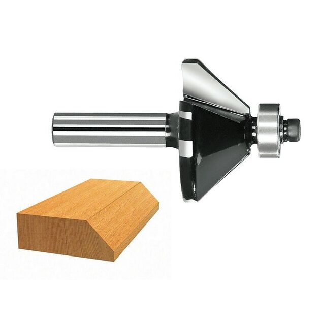 Фреза фасонна Bosch Professional Std S8 D11 L15 45°, фото , изображение 6 | SNABZHENIE.com.ua