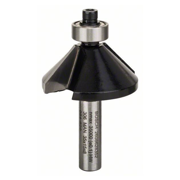 Фреза фасонна Bosch Professional Std S8 D11 L15 45°, фото , изображение 3 | SNABZHENIE.com.ua