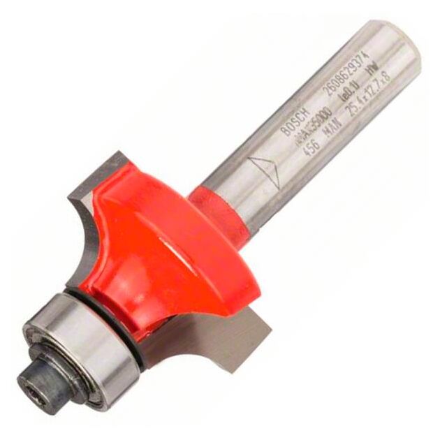Фреза радіусна Bosch Professional Expert S8 R6.35 D25.4 L12.7, фото  | SNABZHENIE.com.ua