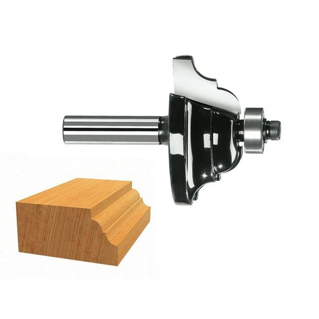 Фреза профільна D Bosch Professional Std S8 R6.3 B15 L18, фото , изображение 6 | SNABZHENIE.com.ua