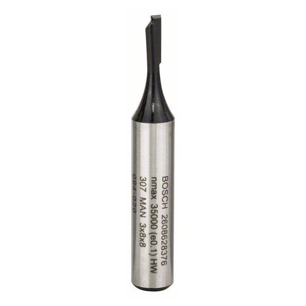 Фреза пазова Bosch Professional з одним лезом Std S8 D3 L8, фото , зображення 3 | SNABZHENIE.com.ua