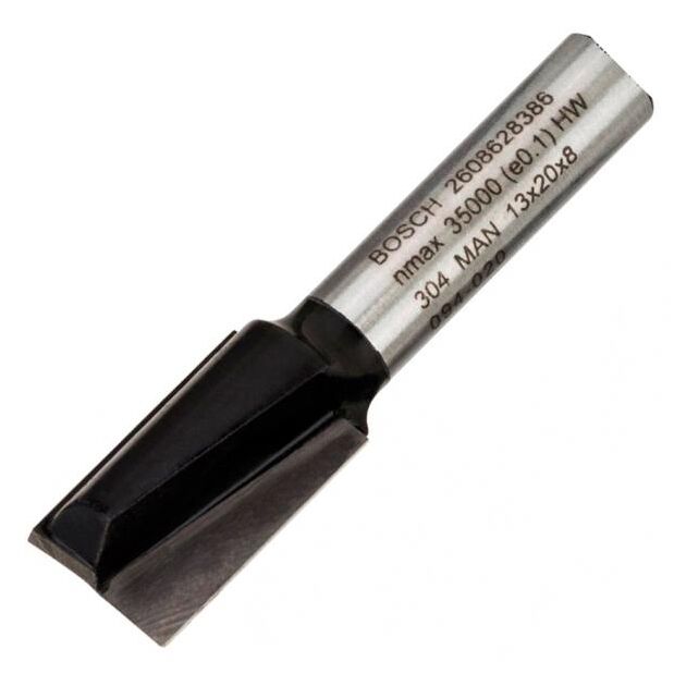 Фреза пазова Bosch Professional з двома лезами Std S8 D7 L20, фото , зображення 2 | SNABZHENIE.com.ua