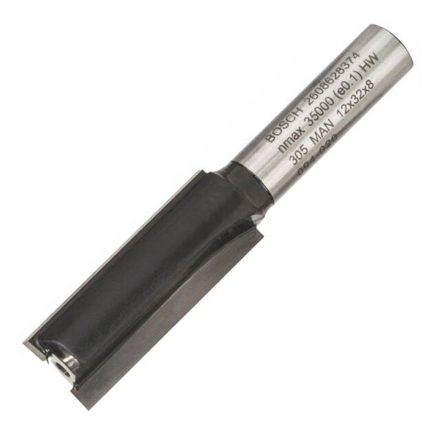 Фреза пазова Bosch Professional з двома лезами Std S8 D12 L32, фото , зображення 2 | SNABZHENIE.com.ua