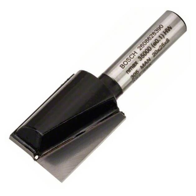Фреза пазова Bosch Professional Std S8 D20 L25, фото  | SNABZHENIE.com.ua