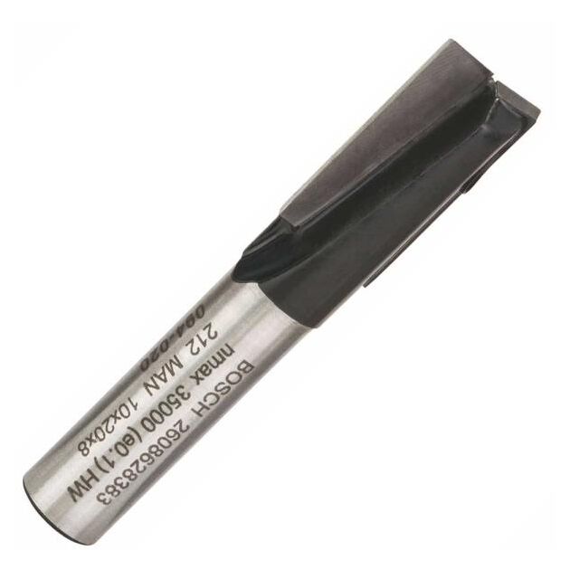 Фреза пазова Bosch Professional Std S8 D10 L20, фото , зображення 2 | SNABZHENIE.com.ua