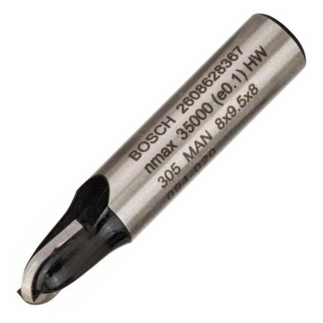 Фреза галтельна Bosch Professional Std S8 R4 D8 L9.2, фото  | SNABZHENIE.com.ua