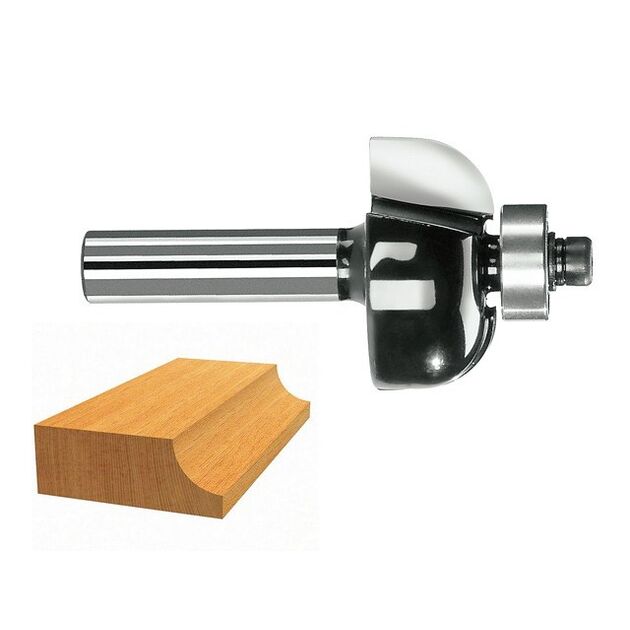 Фреза галтельна Bosch Professional Std S8 R12 D36.7 L16, фото , изображение 3 | SNABZHENIE.com.ua