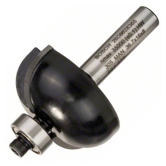 Фреза галтельна Bosch Professional Std S8 R12 D36.7 L16, фото , изображение 2 | SNABZHENIE.com.ua