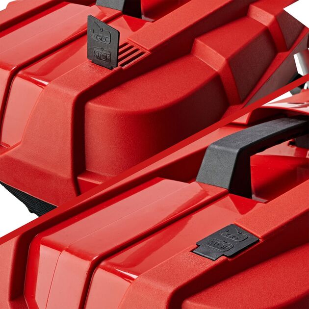 Газонокосарка акумуляторна Einhell безщіткова GE-CM 18/33 Li-  Solo 18В 33см 25-65мм 30л 10.1кг без АКБ і ЗП, фото , зображення 8 | SNABZHENIE.com.ua Газонокосарка акумуляторна Einhell безщіткова GE-CM 18/33 Li-  Solo 18В 33см 25-65мм 30л 10.1кг без АКБ і ЗП, фото , зображення 8 | SNABZHENIE.com.ua