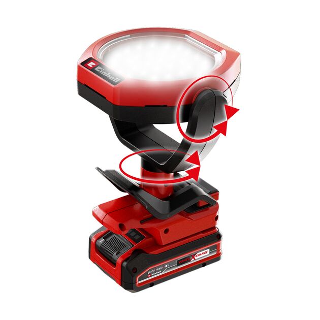 Лампа акумуляторна Einhell GC-OL 18/1500 Li - Solo, PXC, 18В, 36 LED, 1500 лм, 7000 К, 3 режими яскравотсі, 0.45 кг (без АКБ і ЗП), фото , изображение 7 | SNABZHENIE.com.ua Лампа акумуляторна Einhell GC-OL 18/1500 Li - Solo, PXC, 18В, 36 LED, 1500 лм, 7000 К, 3 режими яскравотсі, 0.45 кг (без АКБ і ЗП), фото , изображение 7 | SNABZHENIE.com.ua