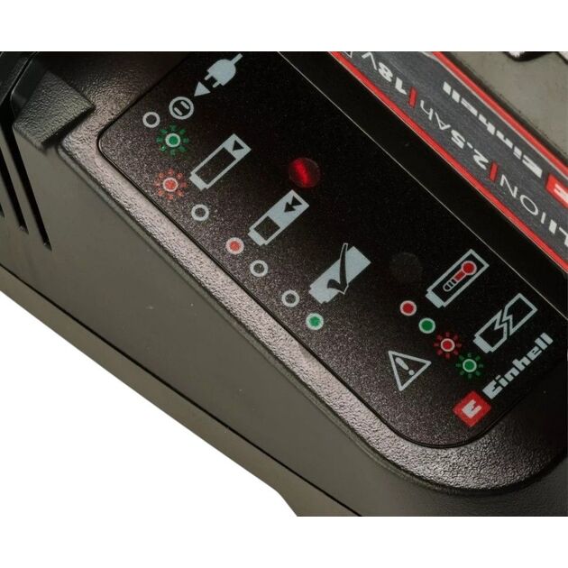 Набір акумулятора та зарядного пристрою Einhell Starter Kit PXC 18В 1х5.2А·год 0.89кг, фото , изображение 9 | SNABZHENIE.com.ua Набір акумулятора та зарядного пристрою Einhell Starter Kit PXC 18В 1х5.2А·год 0.89кг, фото , изображение 9 | SNABZHENIE.com.ua