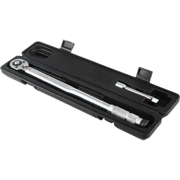 Ключ динамометричний Tolsen Профі, 1/2", CrV, 470мм, 40-210Нм, фото , зображення 3 | SNABZHENIE.com.ua Ключ динамометричний Tolsen Профі, 1/2", CrV, 470мм, 40-210Нм, фото , зображення 3 | SNABZHENIE.com.ua