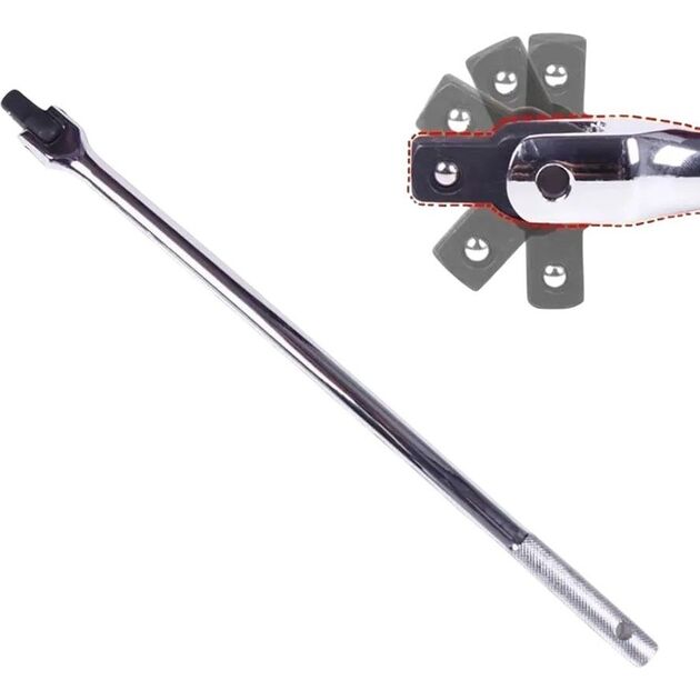 Ключ воріт Tolsen, із шарніром, 1/2", 460мм, фото , изображение 5 | SNABZHENIE.com.ua Ключ воріт Tolsen, із шарніром, 1/2", 460мм, фото , изображение 5 | SNABZHENIE.com.ua