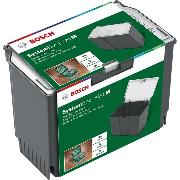 Бокс для інструменту Bosch SystemBox M, 176x105x133мм, 0.2кг, фото , изображение 2 | SNABZHENIE.com.ua