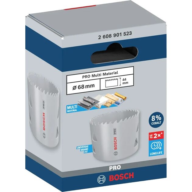 Коронка Bosch Professional Multi Material 68мм з різьбою, фото , изображение 10 | SNABZHENIE.com.ua