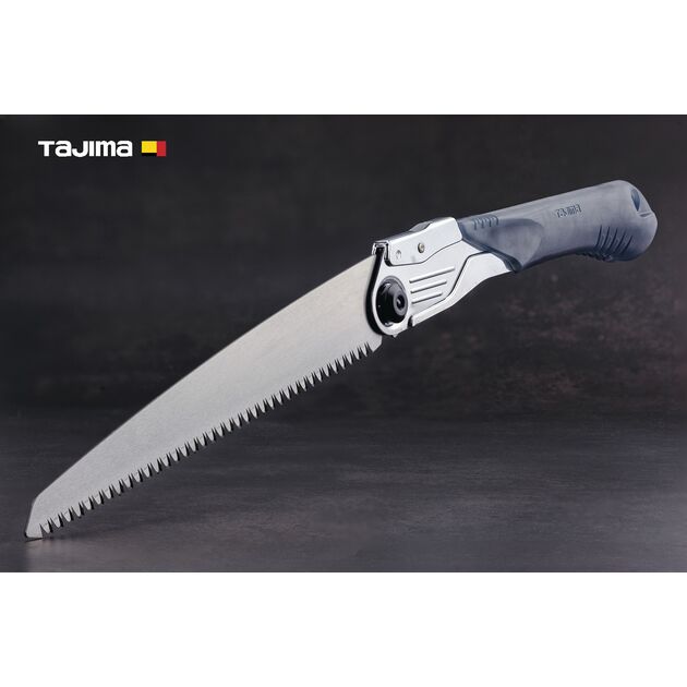 Ножовка ручная по дереву TAJIMA (Япония) G-SAW GK-GJ210 универсальная складная, силиконовая ручка 210 мм, фото  | SNABZHENIE.com.ua