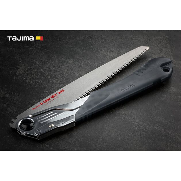 Ножовка ручная по дереву TAJIMA (Япония) G-SAW GK-GJ210 универсальная складная, силиконовая ручка 210 мм, фото , зображення 5 | SNABZHENIE.com.ua Ножовка ручная по дереву TAJIMA (Япония) G-SAW GK-GJ210 универсальная складная, силиконовая ручка 210 мм, фото , зображення 5 | SNABZHENIE.com.ua