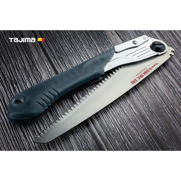 Ножовка ручная по дереву TAJIMA (Япония) G-SAW GK-GJ210 универсальная складная, силиконовая ручка 210 мм, фото , зображення 4 | SNABZHENIE.com.ua Ножовка ручная по дереву TAJIMA (Япония) G-SAW GK-GJ210 универсальная складная, силиконовая ручка 210 мм, фото , зображення 4 | SNABZHENIE.com.ua