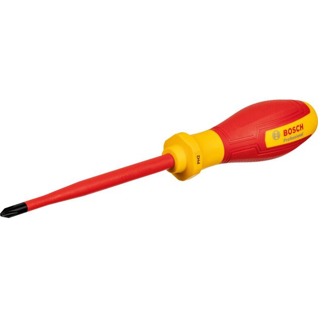Викрутка Bosch Professional, PH2x125мм, VDE, фото  | SNABZHENIE.com.ua