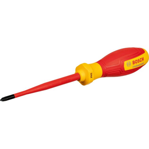 Викрутка Bosch Professional, PH1x100мм, VDE, фото  | SNABZHENIE.com.ua