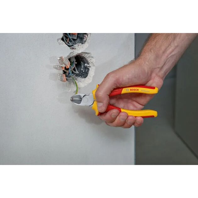 Бокоріз діагональний Bosch Professional, 160 мм, VDE, фото , изображение 3 | SNABZHENIE.com.ua