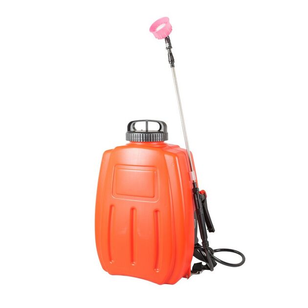 Опрыскиватель аккумуляторный MASTERTOOL с тележкой 16 л 12 V 8 Ah 92-9450, фото  | SNABZHENIE.com.ua